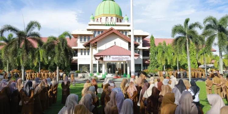 Apel Perdana, Pemkab Aceh Barat Tekankan Disiplin dan Peningkatan Kinerja ASN
