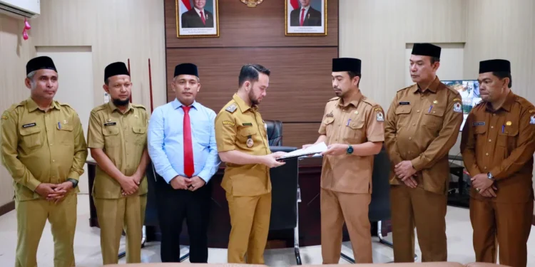 Wahyu Rovaldi Ditunjuk sebagai Plt Kepala Bapperida Aceh Barat