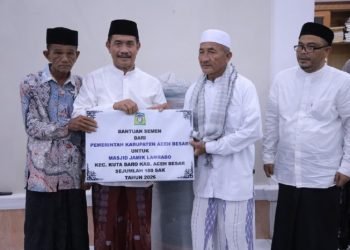 Wakil Bupati Aceh Besar Safari Ramadhan di Lamrabo Kuta Baro