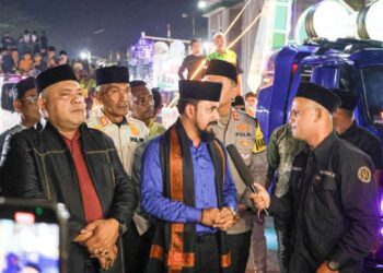 Bupati Al-Farlaky dan Forkompimda Lepas Pawai Takbir