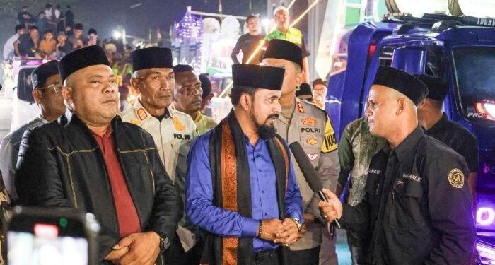 Bupati Al-Farlaky dan Forkompimda Lepas Pawai Takbir