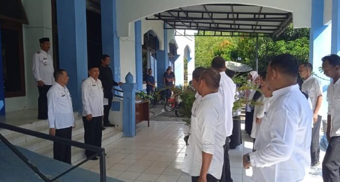 Wabup Aceh Besar Apresiasi Disiplin ASN Hari Pertama Kerja