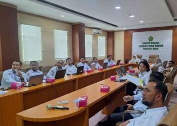 Tim BMN Kanwil Kemenag Aceh Gelar Sosialisasi Penatausahaan Persediaan