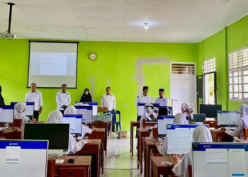 26.151 Siswa MTs Aceh Ikuti Tes Kompetensi Akademik