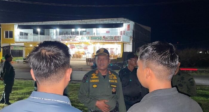 Satpol PP dan WH Aceh Besar Gencarkan Patroli Malam