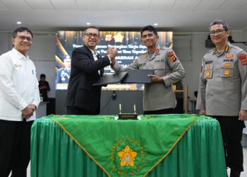 USK dan Polda Aceh Tandatangani PKS Pembentukan Pusat Riset Ilmu Kepolisian