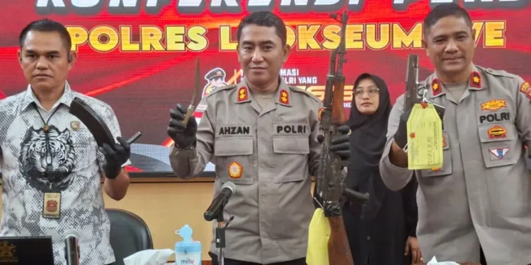 Kronologi Kasus Kepemilikan Senjata Api Ilegal di Lhokseumawe