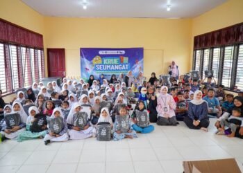BI Aceh Hadirkan Krue Seumangat untuk Pulihkan Motivasi Belajar Anak di Pidie Jaya
