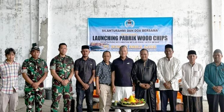 Pabrik Wood Chips Hadir di Aceh Besar, Dorong Energi Baru