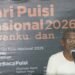 Puisi “Satire” Din Saja, “Empat Tambah Empat” Menggema di Hari Puisi Nasional 2026