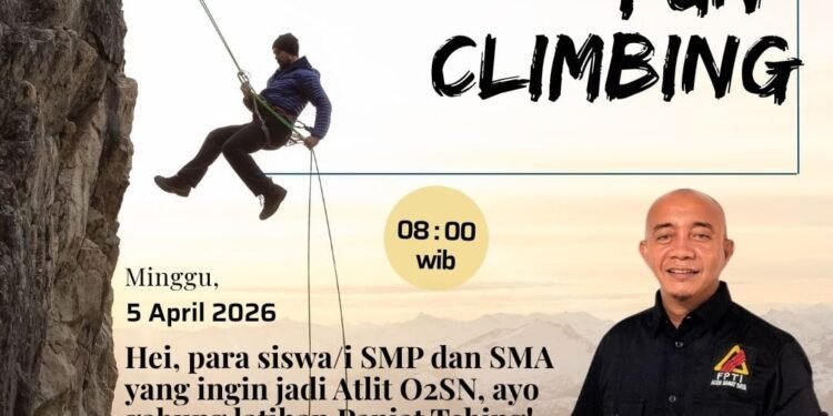 FPTI Abdya Adakan Fun Climbing untuk Pelajar, Start Mulai 5 April 2026
