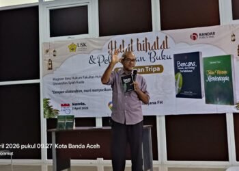 Milad ke-50 Tahun, Prof Sulaiman Tripa Luncurkan 2 Buku Baru
