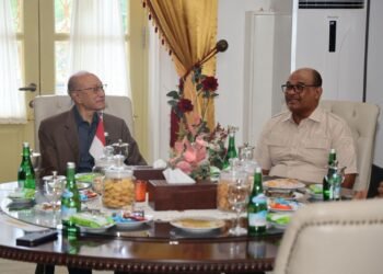 Terima Kunjungan Kaposwil PRR, Wali Nanggroe Minta Penanganan Menyeluruh Aceh Pasca Bencana