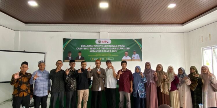 Deklarasi FAMe Chapter 17 STAI Nusantara Banda Aceh Sukses