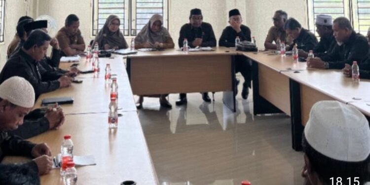 Bicara Tentang IPM, MPD Abdya Lakukan Pertemuan dengan Dinas Pendidikan