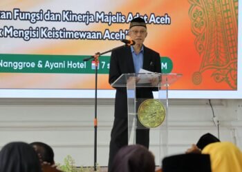 Wali Nanggroe Minta Pembangunan Aceh Pascabencana tidak Hanya Berorientasi Fisik, Tapi Juga Pemulihan Sosial dan Adat