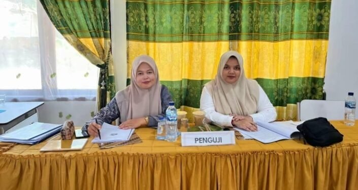 22 Murid SMAN 2 Idi Aceh Timur Melaksanakan Sidang KTI