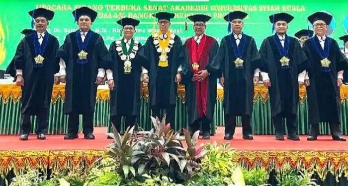 Pengukuhan Guru Besar, Ketua IGPKhI Aceh Ucapkan Selamat Kepada Dewan Pembina Organisasi