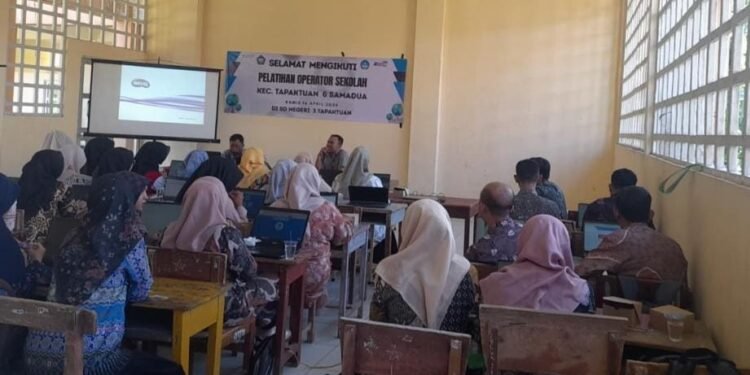 K3S Wilayah Tapaktuan-Samadua Gelar Pelatihan Operator Sekolah
