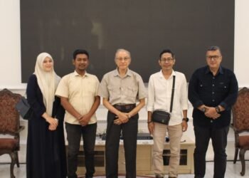 Persiapan Semiloka, WALHI Aceh Audiensi dengan Wali Nanggroe