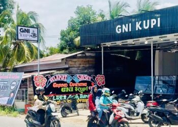 Buka Usai Subuh Hingga Tengah Malam, GNI Kupi Jadi Tempat Nongkrong Asyik di Blangpidie