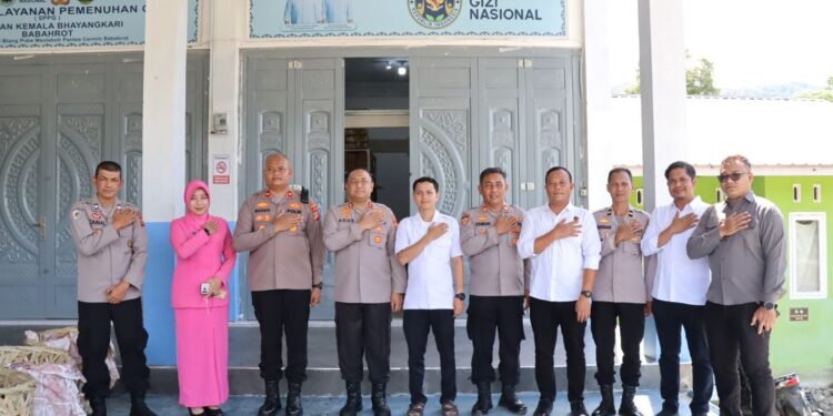 Kapolres Abdya Cek SPPG Yayasan Keumala Bhayangkari