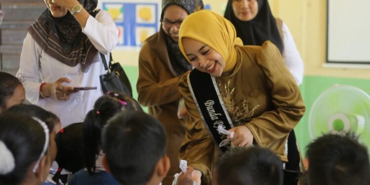 Kak Nana Kunjungi SPS Cahaya Hatee dan Ayeum Mata, Bunda PAUD Abdya