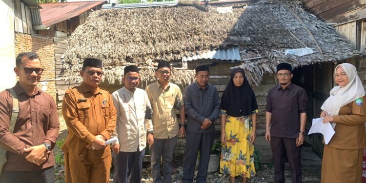 Baitul Mal Abdya Verifikasi Puluhan Rumah Warga Tak Layak Huni