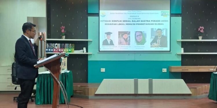 Lulus Cum Laude Program Doktor IPS USK, Herman RN Rumuskan Model Mitigasi Konflik Ke-Aceh-an