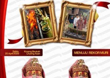 Pemkap Abdya Ajak Masyarakat Meuseraya Makan Lemang di Krueng Beukah