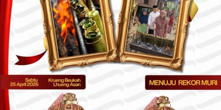 Pemkap Abdya Ajak Masyarakat Meuseraya Makan Lemang di Krueng Beukah