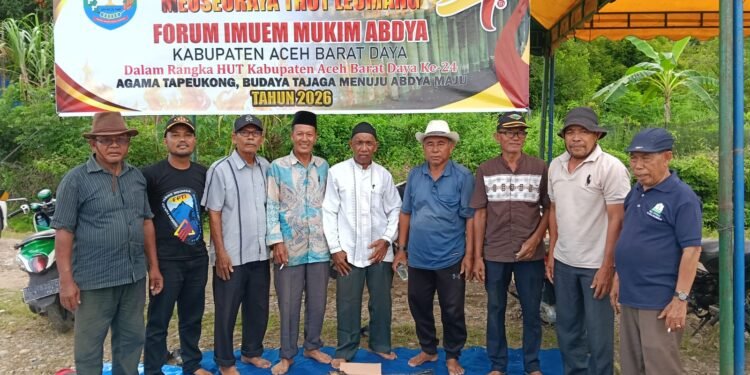 Mukim di Abdya Siap Sukseskan Meusuraya “Teut Lumang”