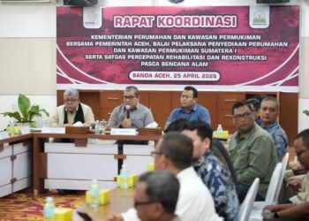 Ketua Forkom KDMPS Aceh Dampingi Kunjungan Kerja Wamen PKP di Aceh