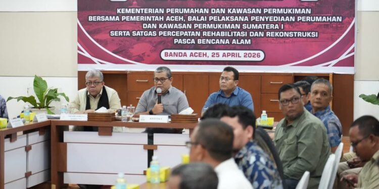 Ketua Forkom KDMPS Aceh Dampingi Kunjungan Kerja Wamen PKP di Aceh