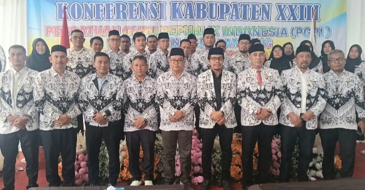 Kepala SDN 1 Percontohan Karang Baru Kembali Nakhodai PGRI Aceh Tamiang