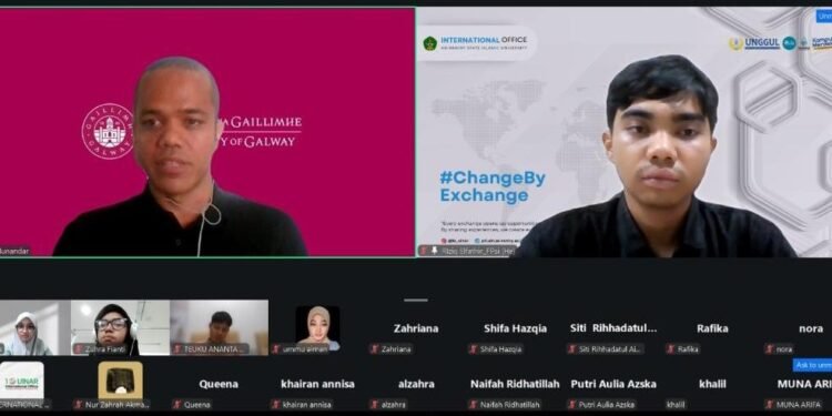 UIN Ar-Raniry Kupas Peluang Studi ke Irlandia Melalui Webinar ‘Emerald Dreams’