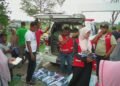 1.000 Paket Digelontorkan, PMI Pidie Jaya Sasar Warga Huntara Terdampak Banjir