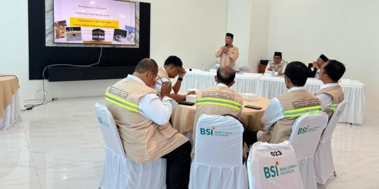 Petugas Haji Embarkasi Aceh Diminta Disiplin dan Patuh Regulasi