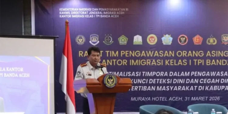 Imigrasi Banda Aceh Tingkatkan Sinergi Pengawasan Orang Asing