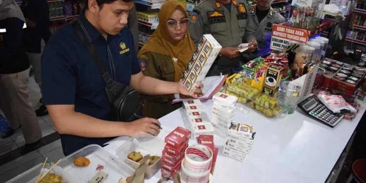 Bea Cukai Banda Aceh Sita 101 Ribu Batang Rokok Ilegal