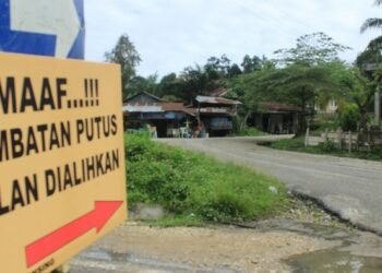 5 Desa di Aceh Tengah Terisolasi Lagi Imbas Jembatan Darurat Ambruk