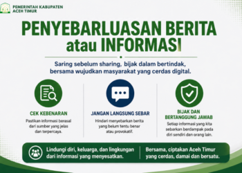 Pemkab Aceh Timur Ajak Masyarakat Bijak Sikapi Informasi dan Dukung Program Pemda