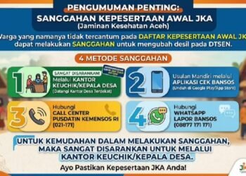 Krak, Warga Tak Terdata JKA Diberi Kesempatan Sanggah