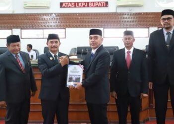 Wabup Aceh Besar Sampaikan Tanggapan atas Rekomendasi DPRK terhadap LKPJ 2025
