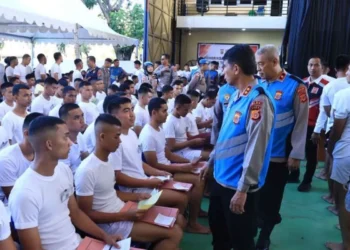 Kapolda Pantau Calon Bintara Polri Jalani Pemeriksaan Kesehatan