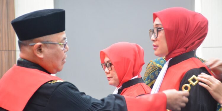 Lantik KPN Kuala Simpang, KPT Banda Aceh Pesankan Jaga Semangat dan Kebersamaan