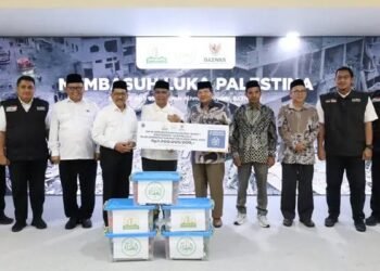 MPU Aceh Salurkan Infak Rp 1 Miliar ke BAZNAS RI untuk Palestina