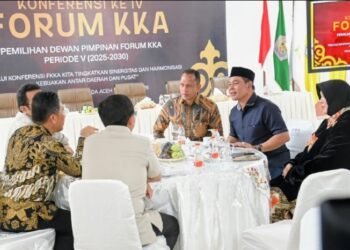 Hadiri Konferensi IV Forum KKA, Bupati Aceh Besar Tegaskan Komitmen Kolaborasi Pembangunan