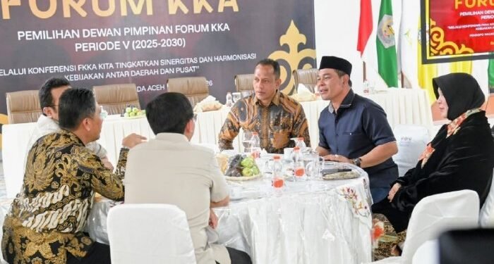 Hadiri Konferensi IV Forum KKA, Bupati Aceh Besar Tegaskan Komitmen Kolaborasi Pembangunan
