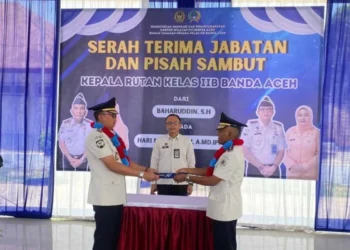 Hari Kurniawan Jabat Kepala Rutan Banda Aceh